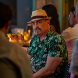 L-R: Desmond Harrington as Quinn, David Zayas as Angel Batista and C.S. Lee as Masuka in Dexter: Res