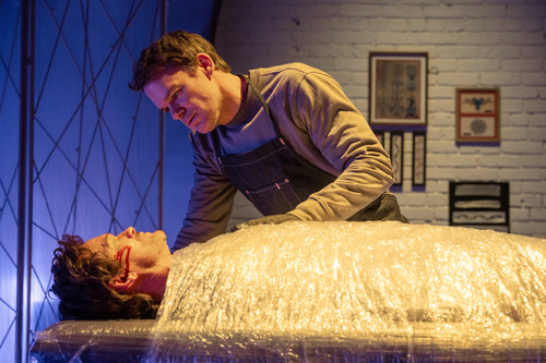 L-R: Neil Patrick Harris as Lowell and Michael C. Hall as Dexter Morgan in Dexter: Resurrection, epi.jpg