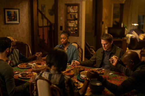 L-R: Sharon Hope as Prudence Kamara, Reese Antoinette as Joy Kamara, Michael C. Hall as Dexter Morga.jpg