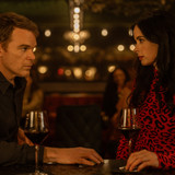 L-R: Michael C. Hall as Dexter Morgan and Krysten Ritter as Mia in Dexter: Resurrection, episode 5, 