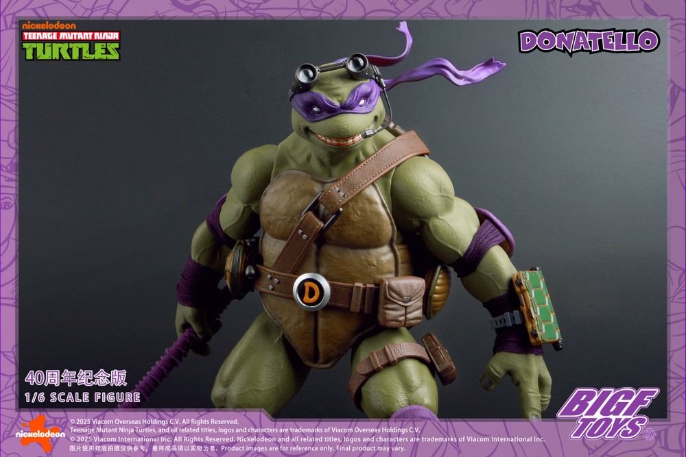 BIGFTOYS commemorates TMNT’s legacy with the Donatello 40th Anniversary Edition BIGFTOYS commemorates TMNT’s legacy with the Donatello 40th Anniversary Edition