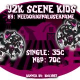 y2k scene kids bats