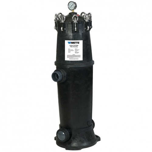 Big Bubba Filter housings are made of rugged, glass-reinforced polypropylene so they will not chip, rust or dent. Because all wetted surfaces are non-metallic, they are ideal when chemical compatibility is an issue and for sea water applications. Visit https://www.aquascience.net/watts-big-bubba-bbh-150-high-flow-sediment-filter-housing