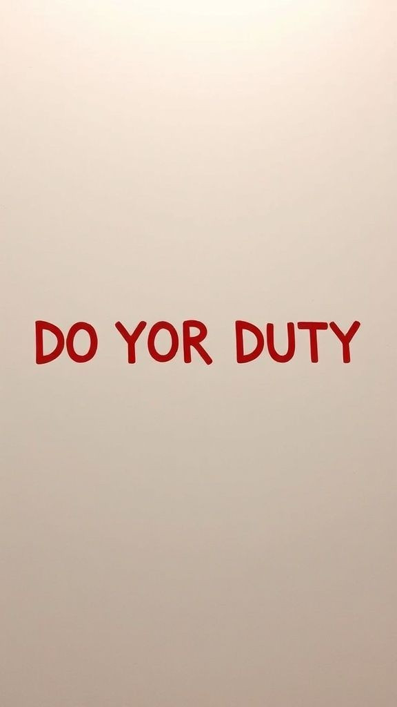 Do your duty, TRB board