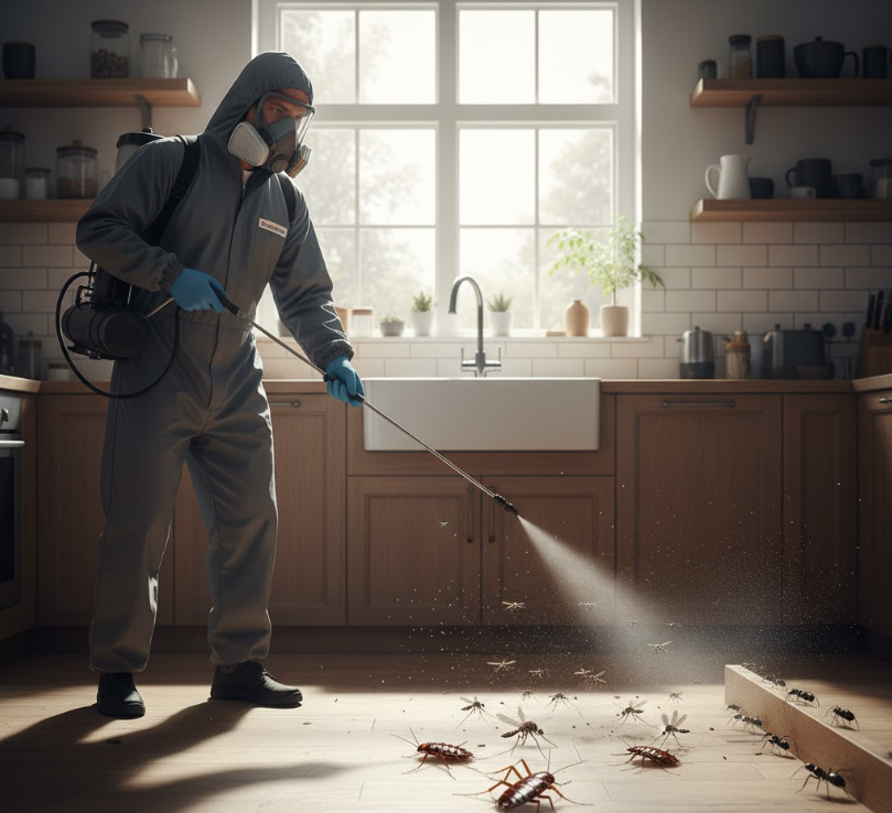 Alexandria VA pest control technician