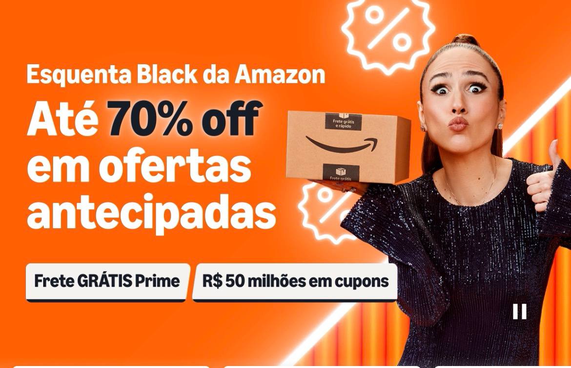 Lista de Cupons da Amazon: Esquenta Black Friday Amazon