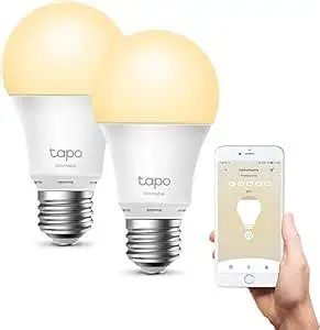 2 bombillas WiFi TPlink Tapo E27 brillo ajustable