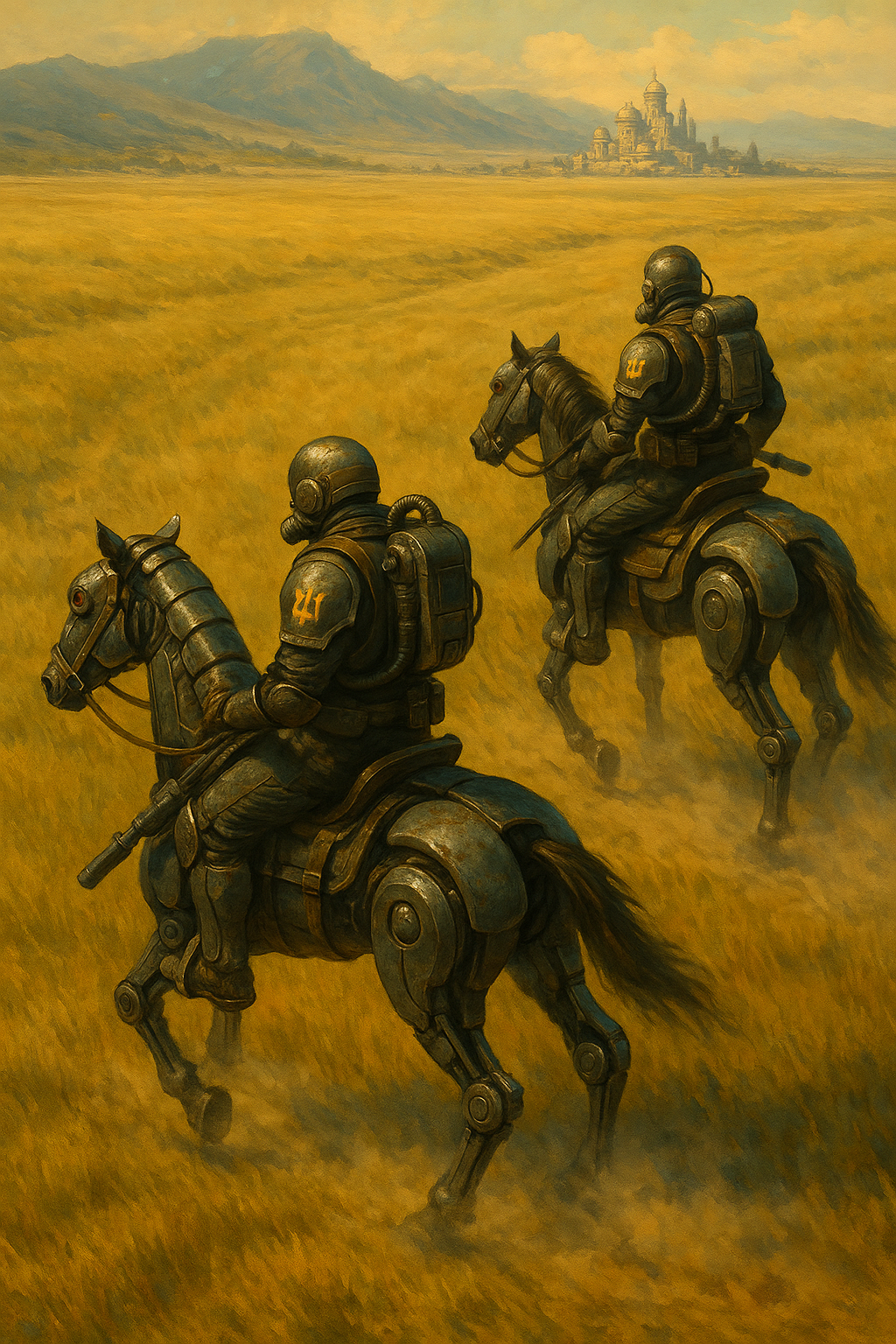 Пластуни на бот-конях