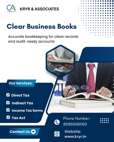 KRYR & ASSOCIATES offers accurate accounting and bookkeeping services in Madhapur.