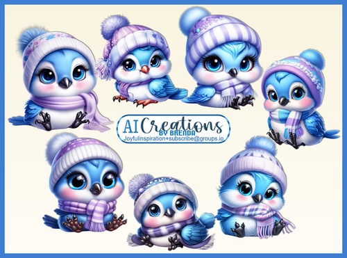 LITTLE WINTER BLUES AI CREATIONS BG PREVIEW111