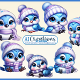 LITTLE WINTER BLUES AI CREATIONS BG PREVIEW111