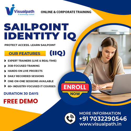 Visualpath brings the Best Sailpoint Online Training in Ameerpet with identity & access management expertise. Learn through live projects, flexible online classes & expert guidance. We provide free demo, job support, technical doubt clarification & corporate training. Available across USA, UK, Canada, Dubai, Australia & globally. Enroll now! Contact +91-7032290546.
WhatsApp: https://wa.me/c/917032290546
Visit: https://www.visualpath.in/sailpoint-online-training.html
Visit our Blog: https://visualpathblogs.com/category/sailpoint-identity-iq/