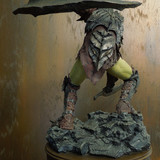 004 Sideshow Moria Orc repainted clothes