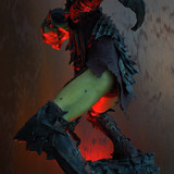008 Sideshow Moria Orc repainted clothes
