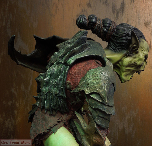 006 Sideshow Moria Orc repainted clothes