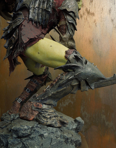 005 Sideshow Moria Orc repainted clothes