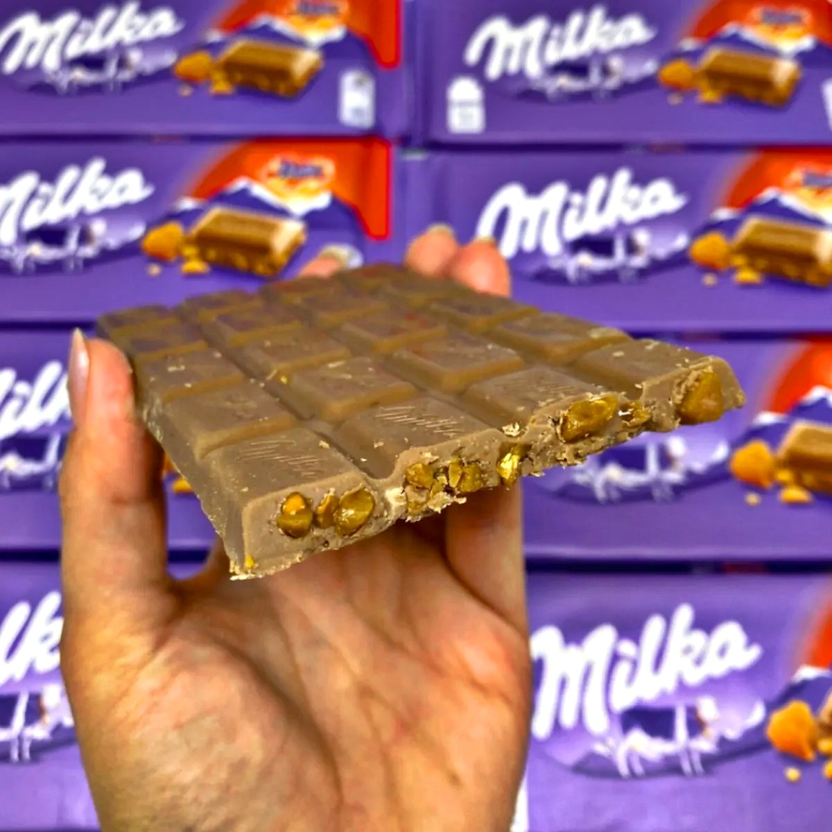 Chocolate Milka Ao Leite Daim 100G