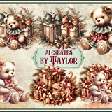 ChristmasBearGifts jjt aicreates 3