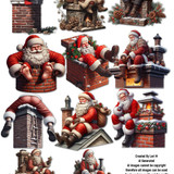 SantaOnChimney2AImadeByLoriM
