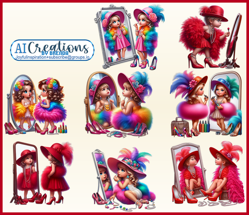 JUST LIKE MOMMY AI CREATIONS BG