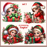PeekingElfGirlSET3 jjtaicreates11