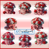 VALENTINE HAT BOXES AI CREATIONS BG P11