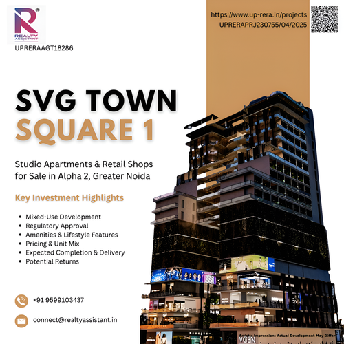 SVG Town Square 1: Studio & Shops in Alpha-2, Noida.png