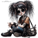 aigenbycaz gothicskulljeangirl (2)
