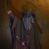 003 Sideshow PF Gandalf the Grey repaired