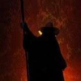 013 Sideshow PF Gandalf the Grey repaired