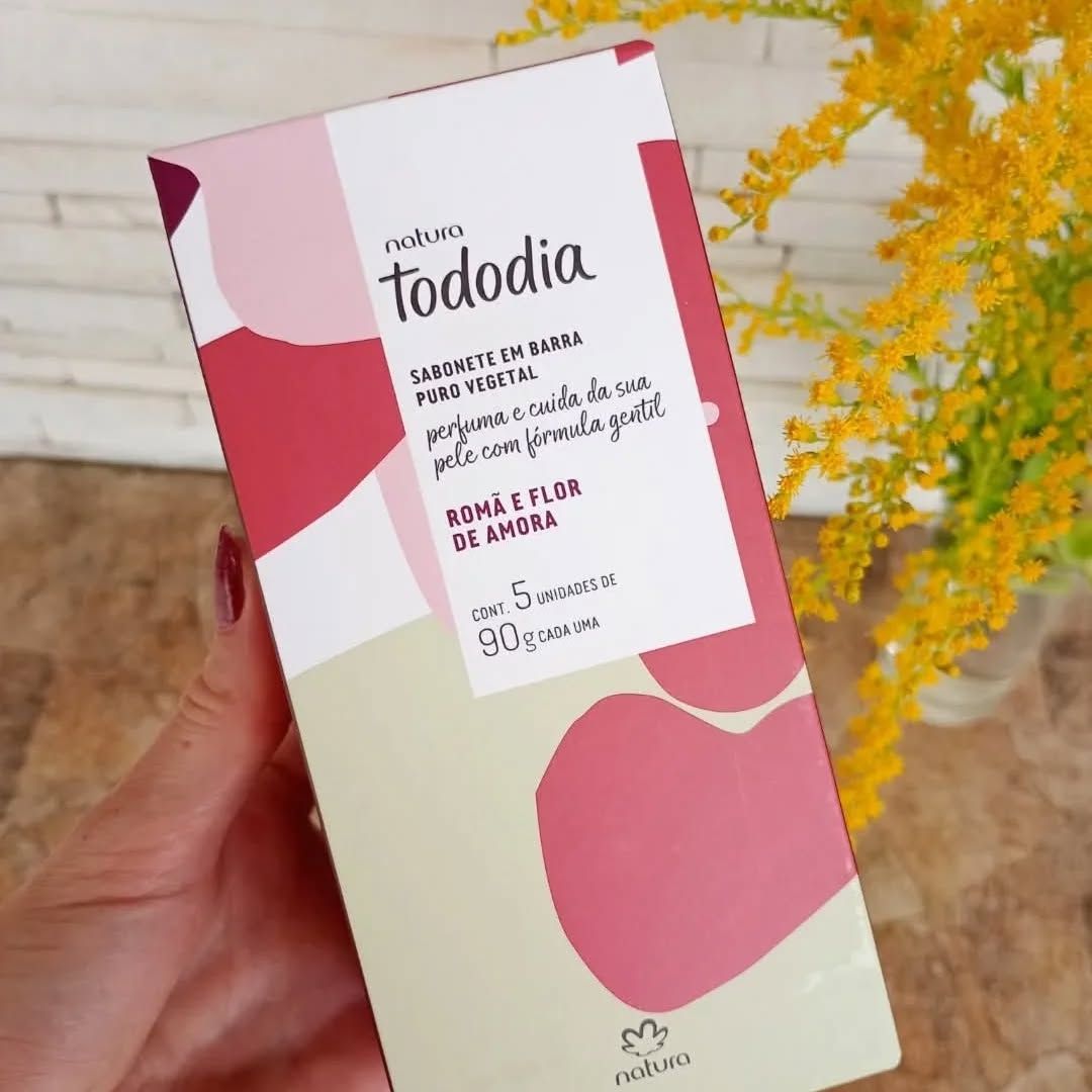 Natura Tododia ROMÃ E FLOR DE AMORA – Unidade – 1 – 90 g