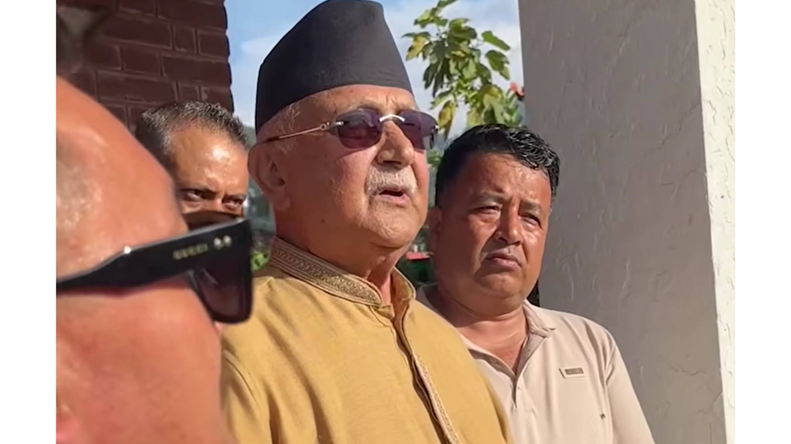 ओलीको आरोप : “सिंहदरबार जलाउनेहरू पहिल्यैदेखि योजनाबद्ध थिए”