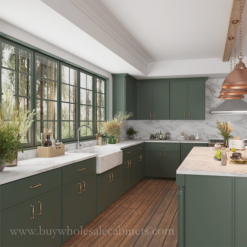 Shop Green Shaker Kitchen Cabinets.jpg