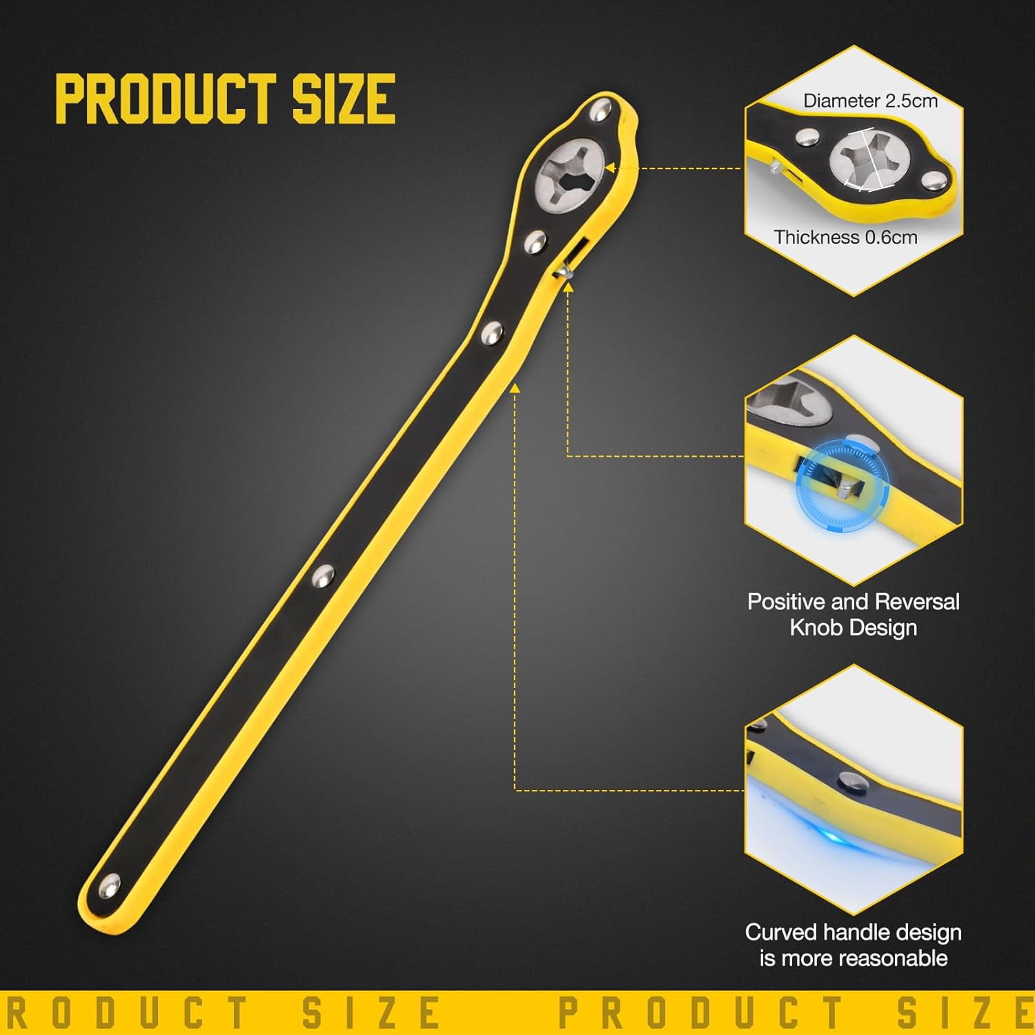 Car Jack Ratchet Wrench Image 3