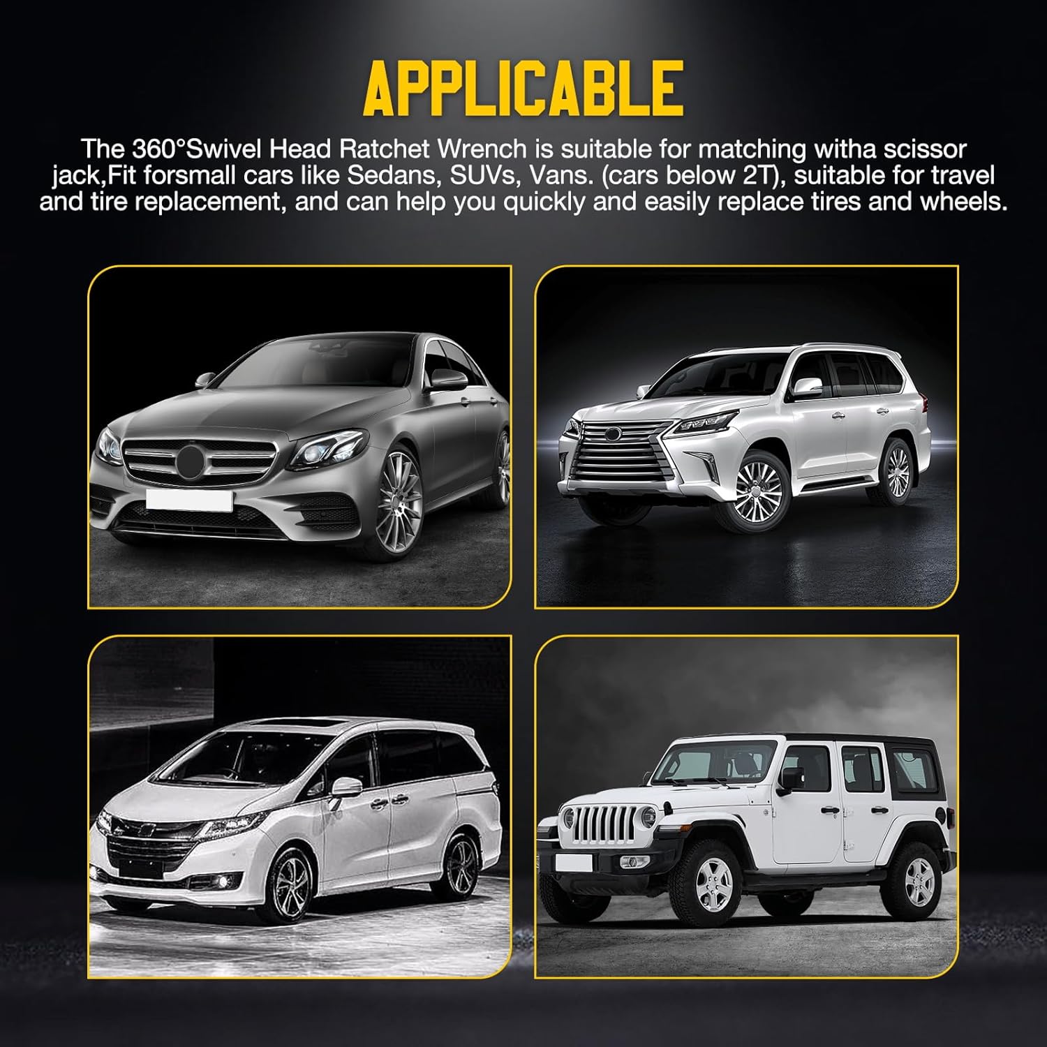 Car Jack Ratchet Wrench Image 4