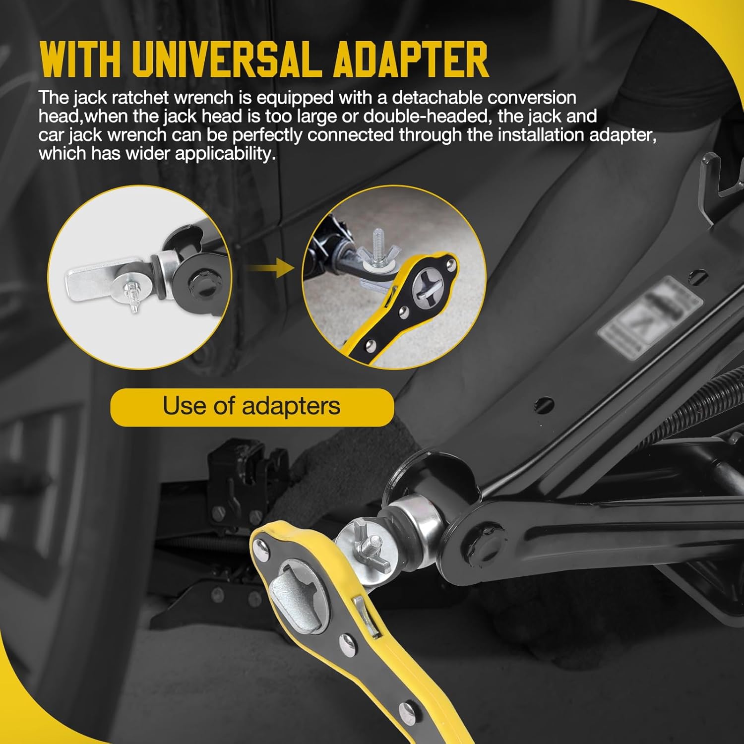 Car Jack Ratchet Wrench Image 5