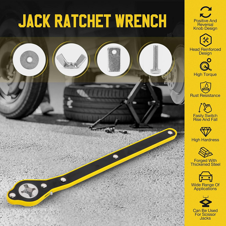 Car Jack Ratchet Wrench Image 1