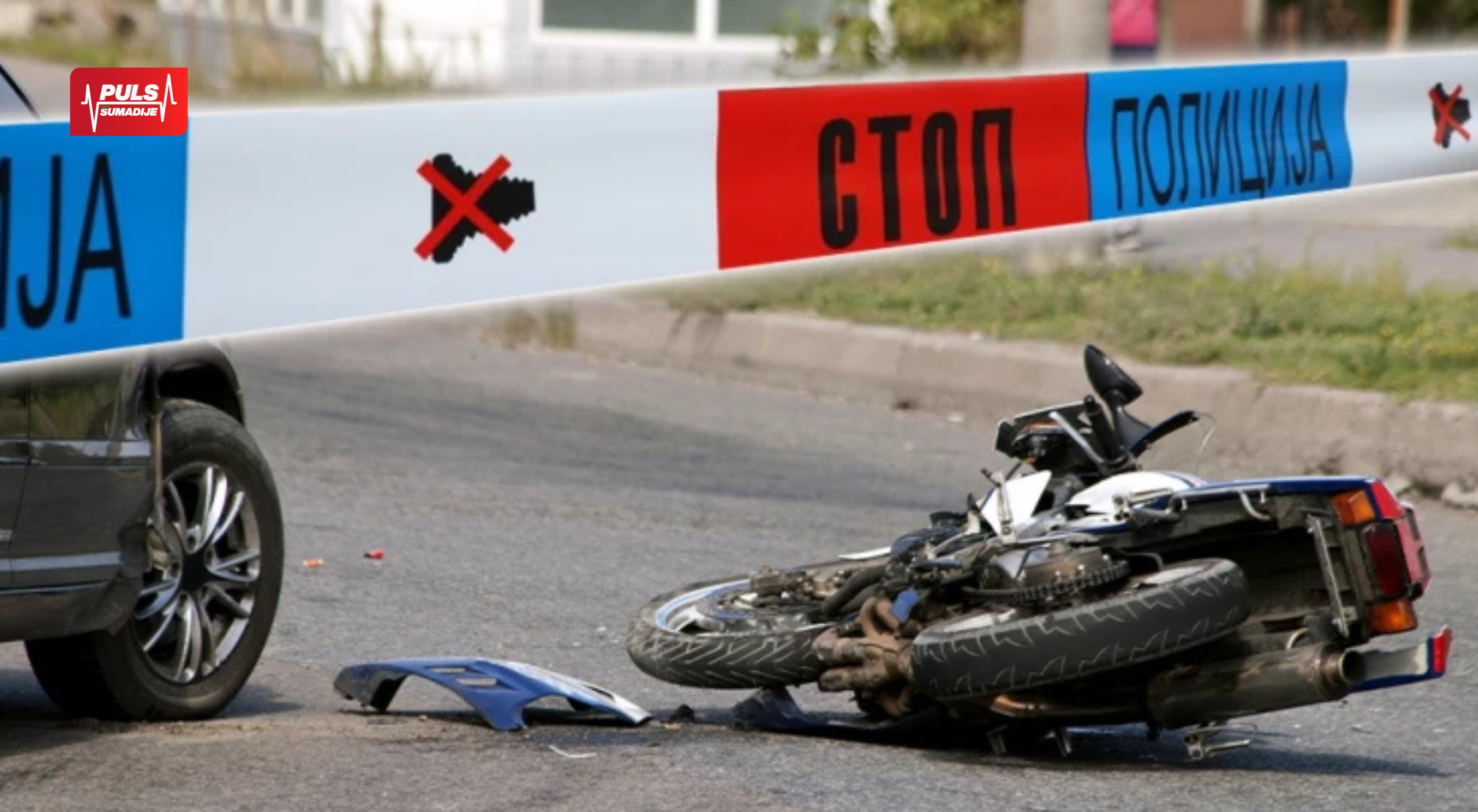 TEŠKA NESREĆA U KRAGUJEVCU: Motociklista sleteo sa puta i poginuo, njegovo telo pronašao drugi bajker!