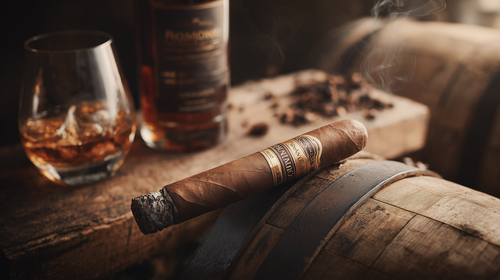 eman3139 a Perdomo Habano Bourbon Barrel cigar resting on aged 3c1860ef 3f1d 400e 90c9 59011bc00073.png