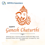 On this auspicious Ganesh Chaturthi, Kryr Associates wishes you prosperity, wisdom.