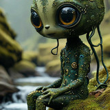 (8) Fictional, unreal, fairy tale creatures Creatures cute or horrible, different. Fantasy . Fantasy