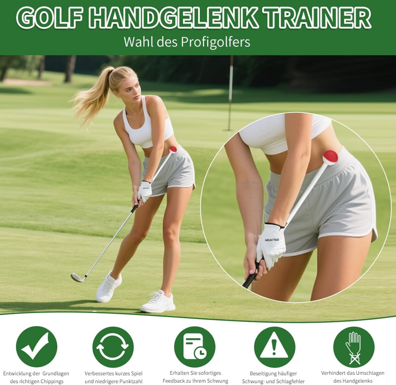 #VerdientProvisionen<br>Golf Training Aid