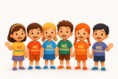 The little children are waving.gif