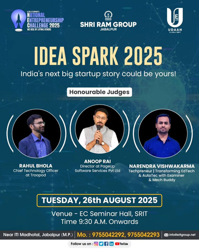 Shri Ram Institute of Technology Jabalpur is Set to Organize IDEA SPARK 2025.jpg