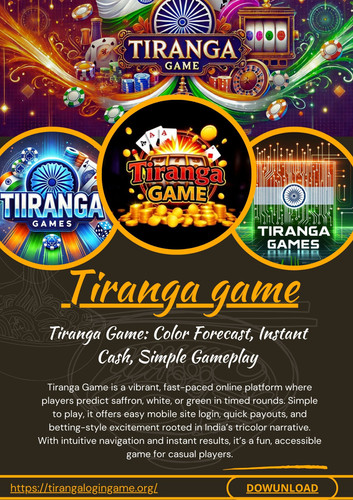 Tiranga Game Color Forecast, Instant Cash, Simple Gameplay