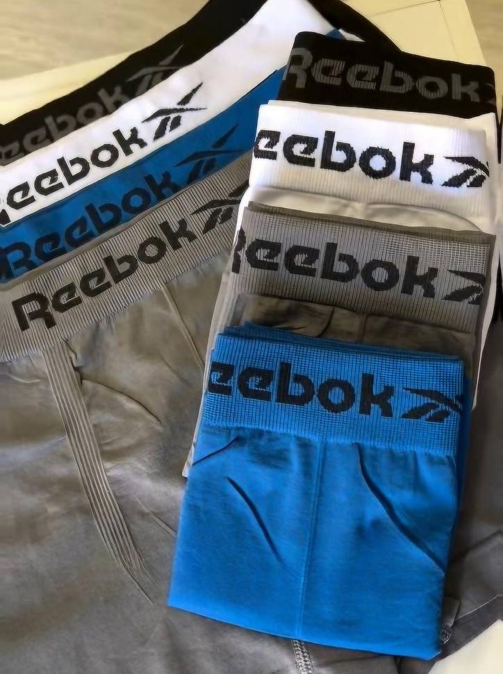 Kit 10 Cuecas Reebok Masculino Boxer Box Microfibra Adulto