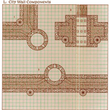GAZ6 The Dwarves of Rockhome City Wall Components