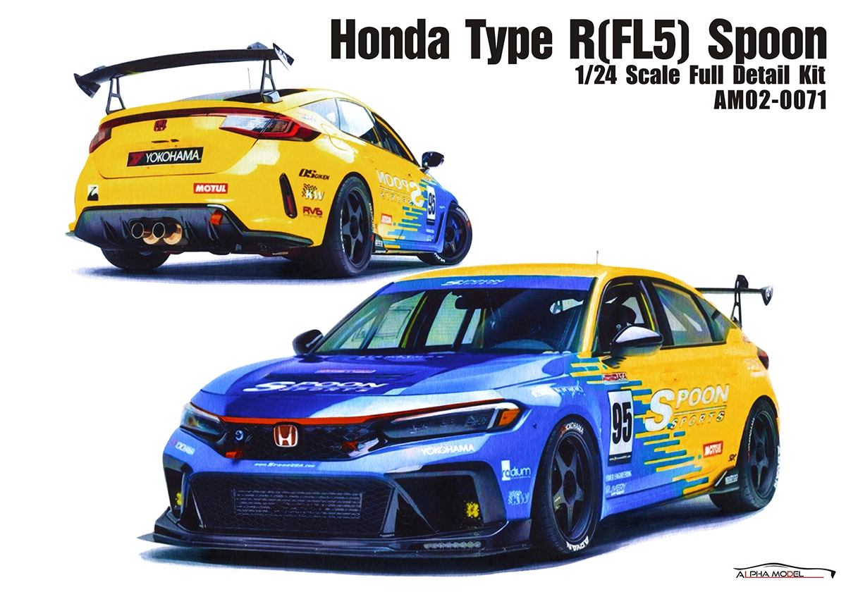 Spoon’s Civic Type R FL5 Hits the Grid in 1/24 Resin from Alpha Model Spoon’s Civic Type R FL5 Hits the Grid in 1/24 Resin from Alpha Model
