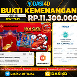 BUKTI KEMENANGAN 14 OKTOBER 2025 DI KOI GATE    RP.11.300.000