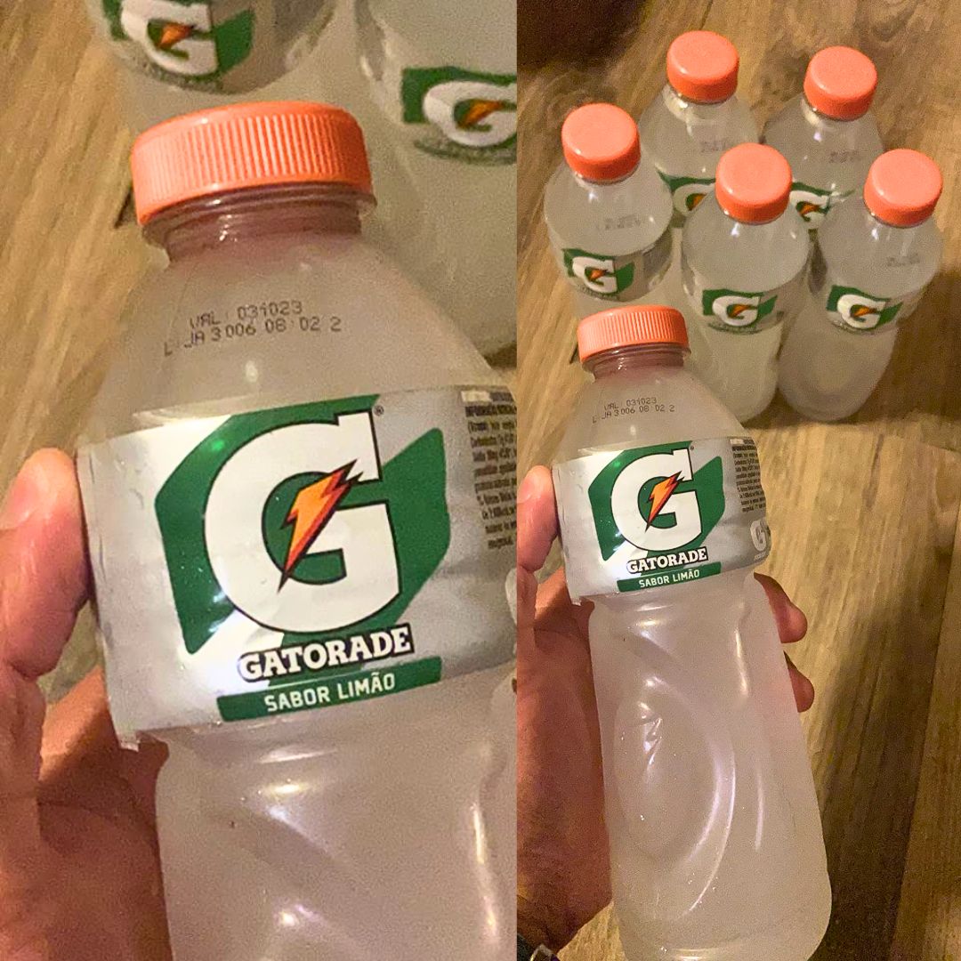 Isotônico Gatorade Limão Garrafa 500ML, Pack C/6